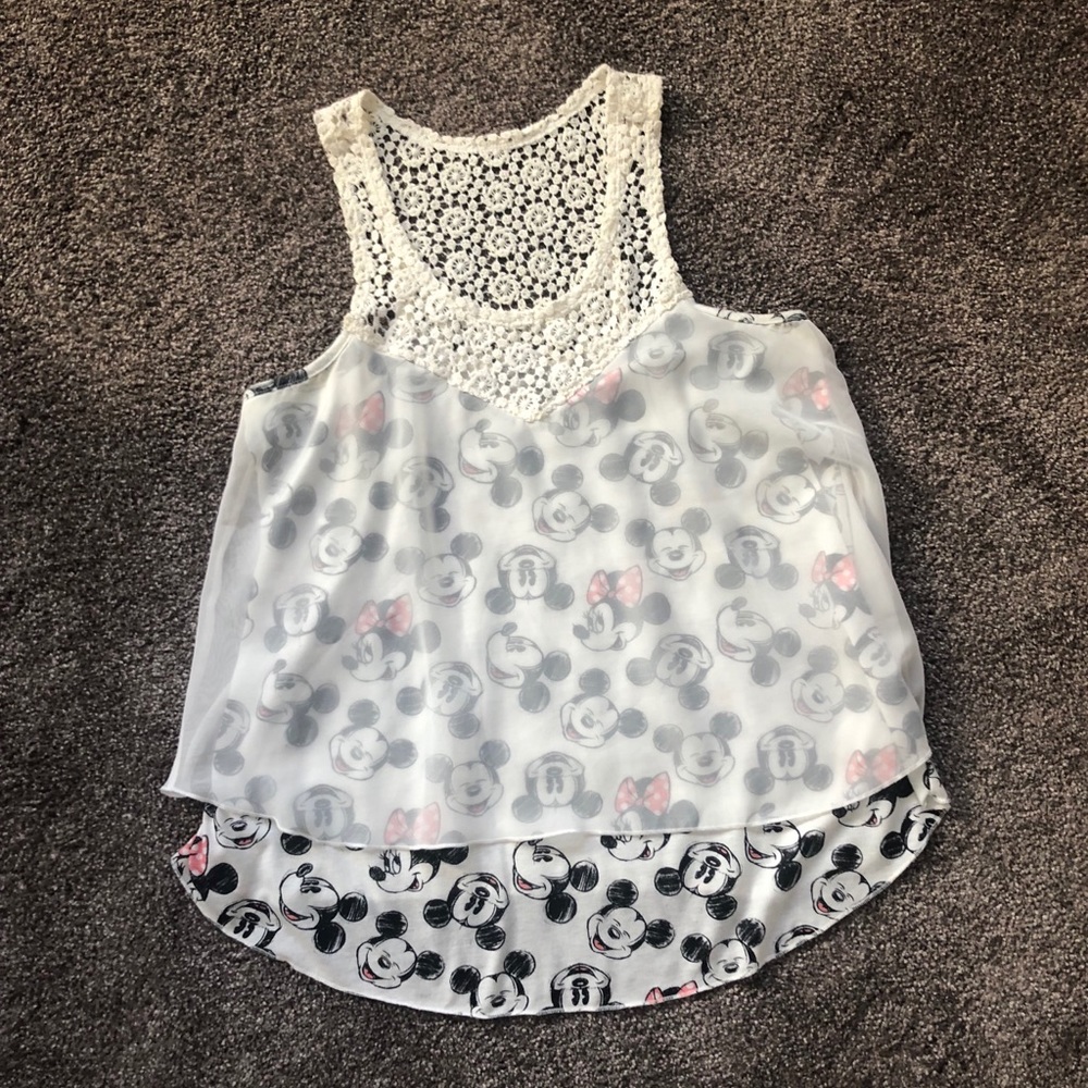Disney Boutique Mickey & Minnie Mouse tank top